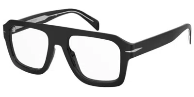 David Beckham Db 7127 807 Occhiali Da Vista Neri Per Uomo (solo Montatura) In Black
