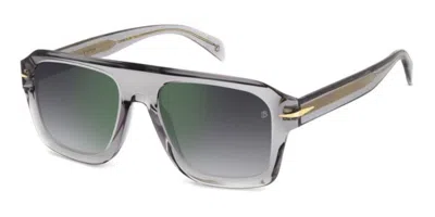 David Beckham Db 7127/s Kb7/nu Men's Sunglasses Grey Size 54 In Gray