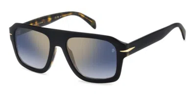 David Beckham Db 7127/s Wr7/1v Men's Sunglasses Black Size 54