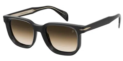 David Beckham Db 7133/s 807/n4 Men's Sunglasses Black Size 52