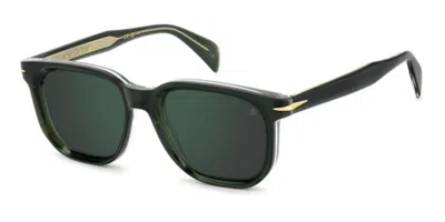 David Beckham Db 7133/s B59/mt Men's Sunglasses Green Size 52