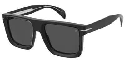 David Beckham Db 7134/s 807/ir Men's Sunglasses Black Size 56