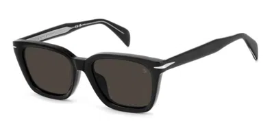 David Beckham Db 7135/f/s Asian Fit 807/ir Men's Sunglasses Black Size 55