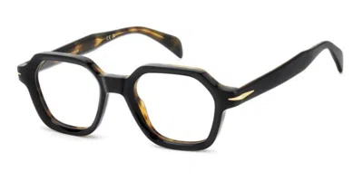 David Beckham Db 7140 Wr7 Occhiali Da Vista Neri Per Uomo (solo Montatura)