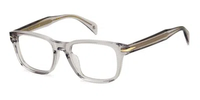 David Beckham Db 7141/f Asian Fit Men's Glasses, Clear, Size 51