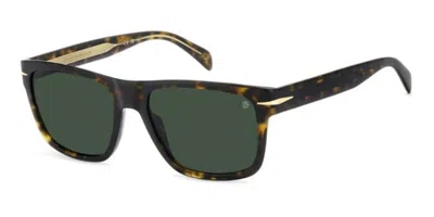 David Beckham Db 7150/s 086/qt Occhiali Da Sole Tartarugatishell Per Uomo In Brown