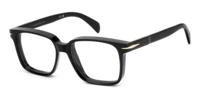 David Beckham Db 7152 807 Occhiali Da Vista Neri Per Uomo (solo Montatura) In Black