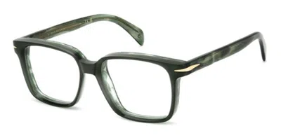 David Beckham Db 7152 Htv Occhiali Da Vista Verdi Per Uomo (solo Montatura)