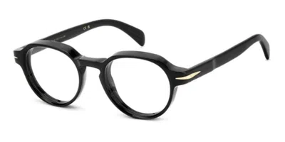 David Beckham Db 7153 807 Occhiali Da Vista Neri Per Uomo (solo Montatura) In Black
