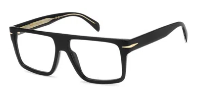 David Beckham Db 7154 807 Occhiali Da Vista Neri Per Uomo (solo Montatura) In Black