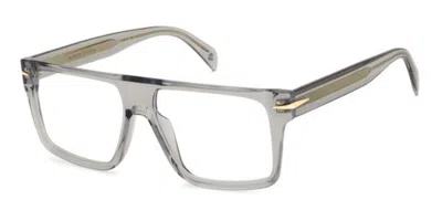 David Beckham Db 7154 Kb7 Occhiali Da Vista Chiari Per Uomo (solo Montatura) In Gray