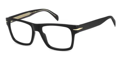 David Beckham Db 7155 807 Occhiali Da Vista Neri Per Uomo (solo Montatura) In Black