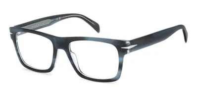 David Beckham Db 7155 Bav Occhiali Da Vista Blu Per Uomo (solo Montatura)