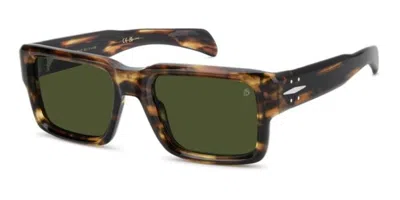David Beckham Db 7159/s Wr9/qt Occhiali Da Sole Tartarugatishell Per Uomo In Brown
