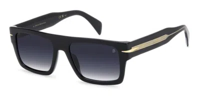 David Beckham Db 7161/s 807/08 Occhiali Da Sole Per Uomo In Black