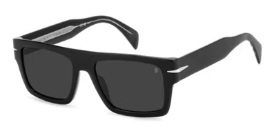 David Beckham Db 7161/s 807/ir Occhiali Da Sole Per Uomo In Black