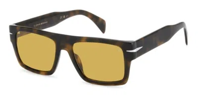 David Beckham Db 7161/s Wr9/ho Occhiali Da Sole Tartarugatishell Per Uomo In Brown