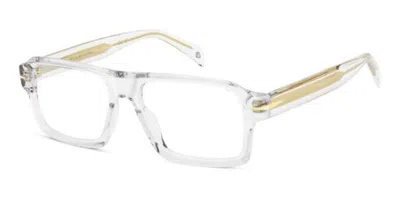 David Beckham Db 7165 900 Occhiali Da Vista Per Uomo (solo Montatura) In Transparent