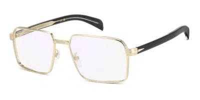 David Beckham Db 7166 Rhl Occhiali Da Vista Oro Per Uomo (solo Montatura) In Gold