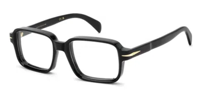 David Beckham Db 7167 807 Occhiali Da Vista Neri Per Uomo (solo Montatura) In Black