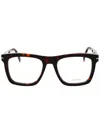 David Beckham Db 72 Men's Eyeglasses - Rectangular Frame In Multi