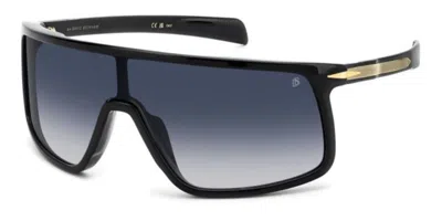 David Beckham Db 99/visor 2m2/08 Men's Sunglasses Black Size 139