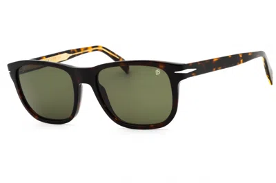David Beckham Db1045s Rectangular Tortoiseshell Sunglasses In Brown