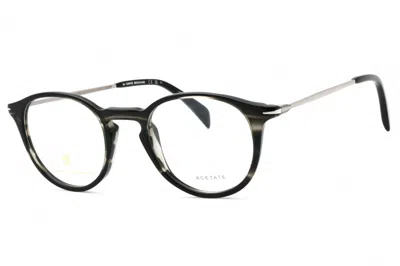David Beckham Db1049 02w8 00 Grey Horn 48mm In Black