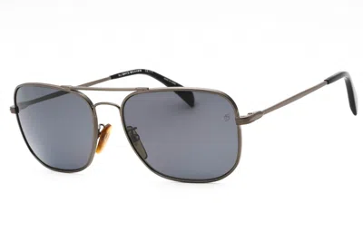David Beckham Db1093s Sunglasses In Silver