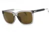 David Beckham Db1120fs Rectangular Acetate Sunglasses In Gray