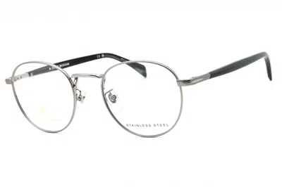 David Beckham Db1127 Round Metal Eyeglasses In Silver