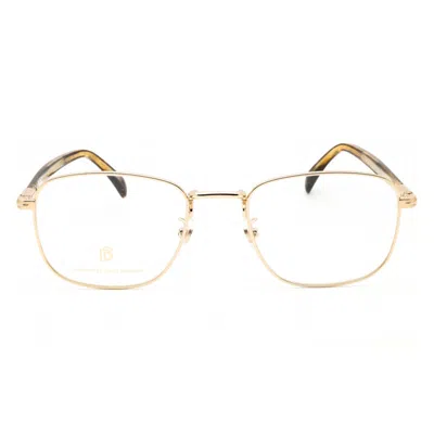 David Beckham Db1138006j00 Rectangle Full Rim Metal Eyeglasses In Gold