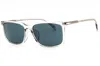 David Beckham Db1163fs Rectangular Frame Sunglasses In Clear