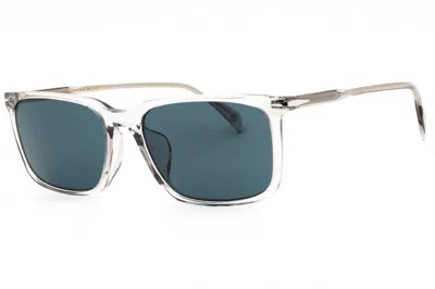 David Beckham Db1163fs Rectangular Frame Sunglasses In Clear