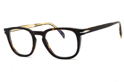 David Beckham Db7022/bb 0086 00 Havana 49mm In Black