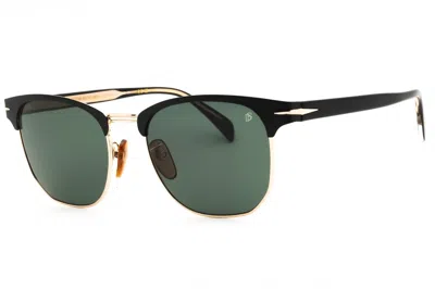 David Beckham Db7057fs Metal Oval Sunglasses In Green