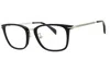 David Beckham Db7060fbb Rectangular Frame Eyeglasses In Black
