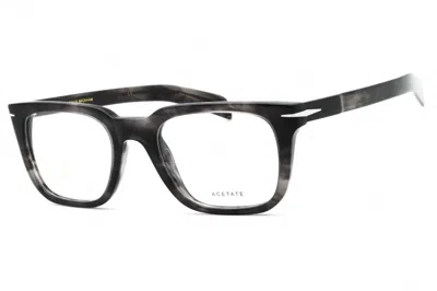 David Beckham Db7070 02w8 00 Grey Horn 52mm In Black