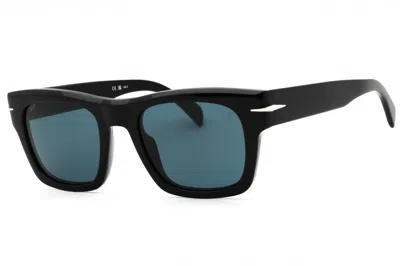 David Beckham Db7099s Rectangular Frame Sunglasses In Black