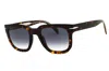 David Beckham Db7118s Tortoiseshell Rectangular Sunglasses In Brown