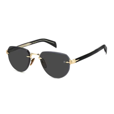 David Beckham Db7144/s Sunglasses In Gray