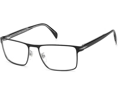 David Beckham Demo Rectangular Men's Eyeglasses Db 1067 0ti7 54 In White