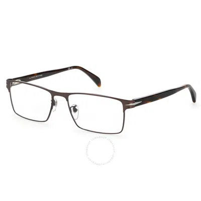David Beckham Demo Rectangular Men's Eyeglasses Db 7015 0yz4 58