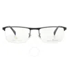 David Beckham Demo Rectangular Men's Eyeglasses Db 7034 0003 58