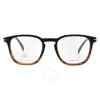 David Beckham Demo Square Men's Eyeglasses Db 1050 0ex4 49
