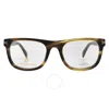 David Beckham Demo Square Men's Eyeglasses Db 7085 0kku 52