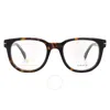 David Beckham Demo Square Men's Eyeglasses Db 7097 0086 50