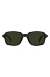 David Beckham Eyewear 51mm Rectangular Sunglasses