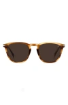 David Beckham Eyewear 51mm Rectangular Sunglasses In Brown