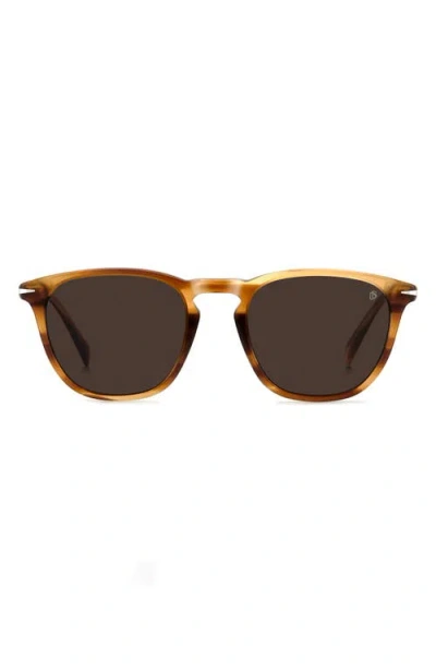DAVID BECKHAM EYEWEAR DAVID BECKHAM EYEWEAR 51MM RECTANGULAR SUNGLASSES